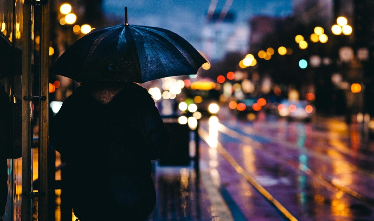 Rain on a tin roof: the one sound that makes a whole street slow down.