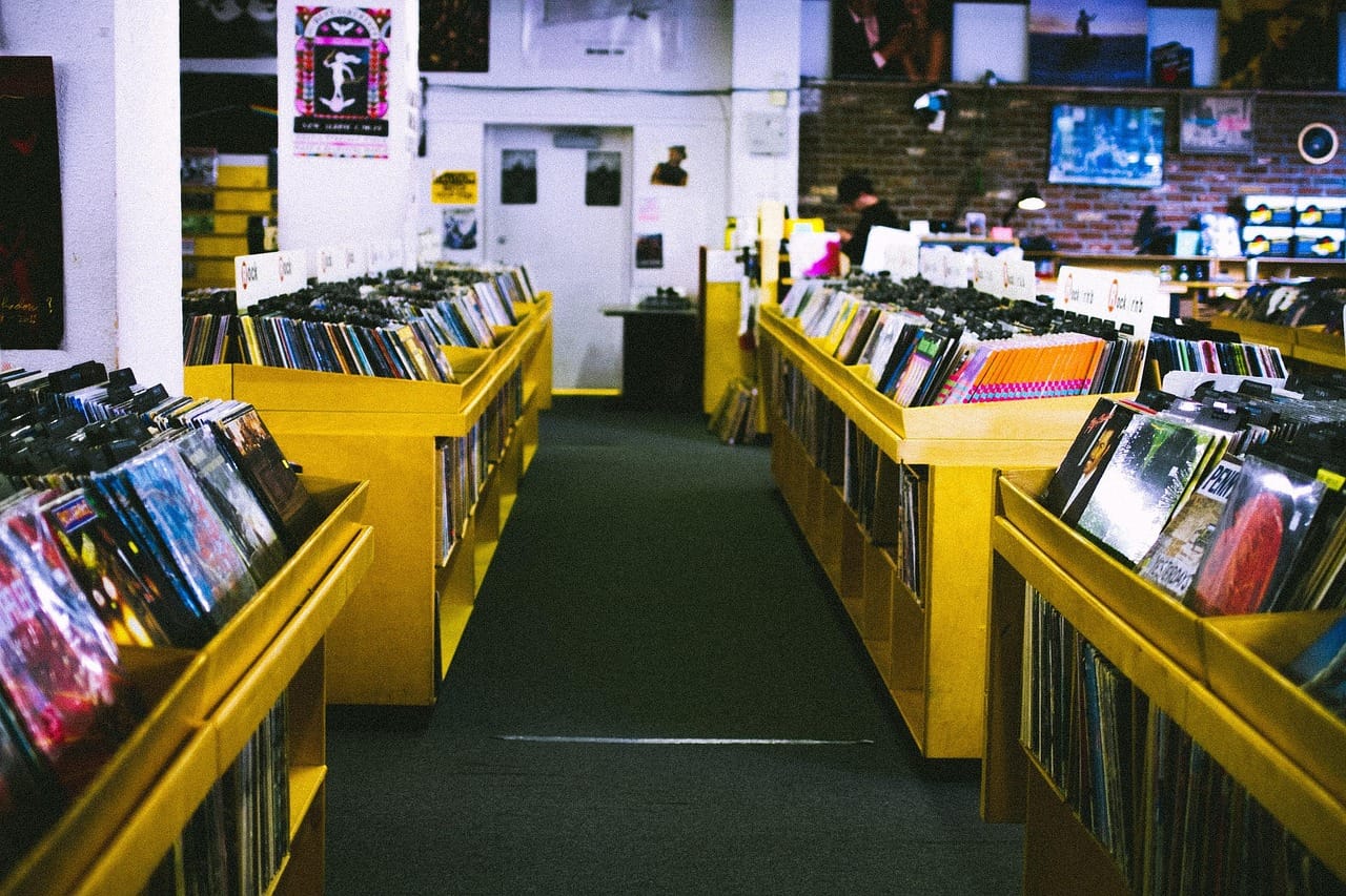 Saturday afternoon at a record shop that almost closed in 2007.